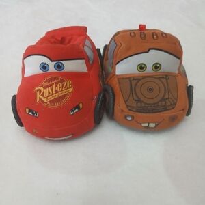 Disney Pixar Cars Toldder Slippers Lightning McQueen/Tow Mater Sz. 9/10